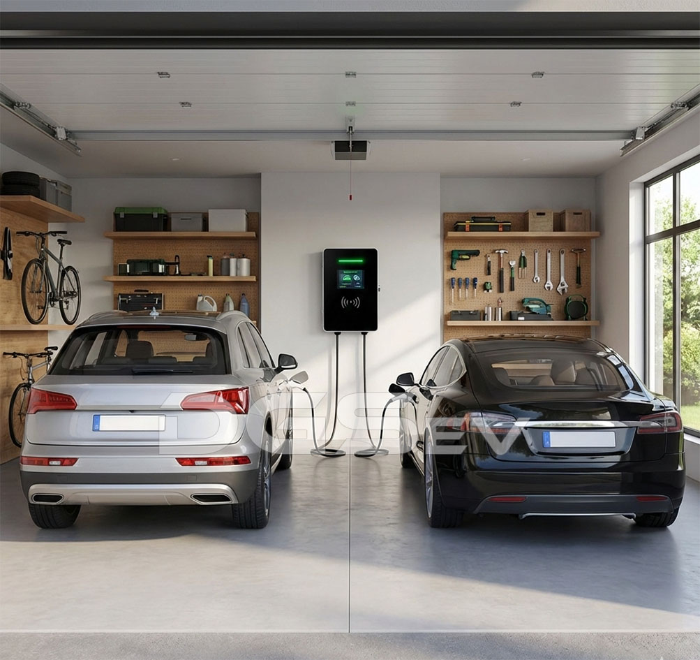 Cargador DC de wall/pie - Wall CH x2